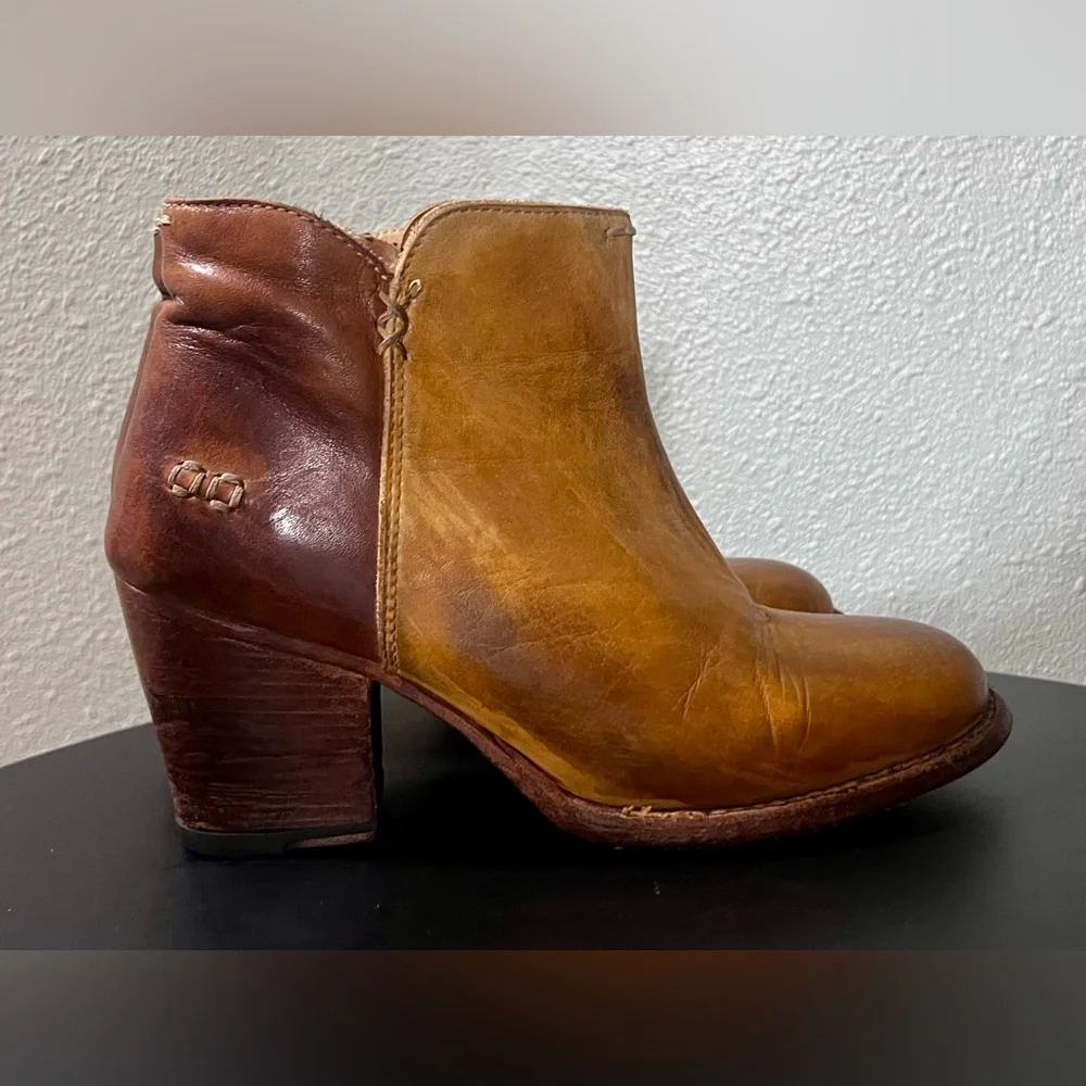 Bed|Stu Yell Hand Crafted Genuine Leather Boots Booties Trendy Winter Classic